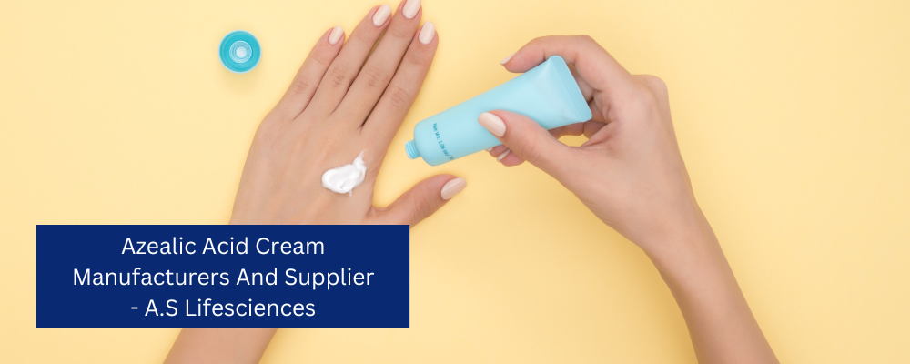 A.S. Lifesciences is one of the leading companies offering Azelaic Acid Cream and other products made from this acid. Azelaic Acid is a naturally occurring acid that has been shown to be effective in treating acne, inflammation, and hyperpigmentation. A.S. Lifesciences is an experienced supplier of Azelaic Acid Cream with years of experience in sourcing the best suppliers for their customers.