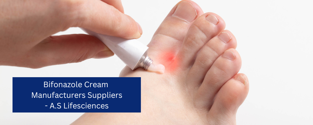 A.S. Lifesciences as Bifonazole cream manufacturers and suppliers have products that are of the highest quality standards and assurance. With advanced filters, pharmaceutical marketplace, practice approvals, and good manufacturing practice (GMP) certifications a healthcare provider can source trusted bifonazole manufacturers and suppliers with confidence. Quality assurance is a key factor when sourcing bifonazole products as they must meet stringent quality standards to ensure efficacy.